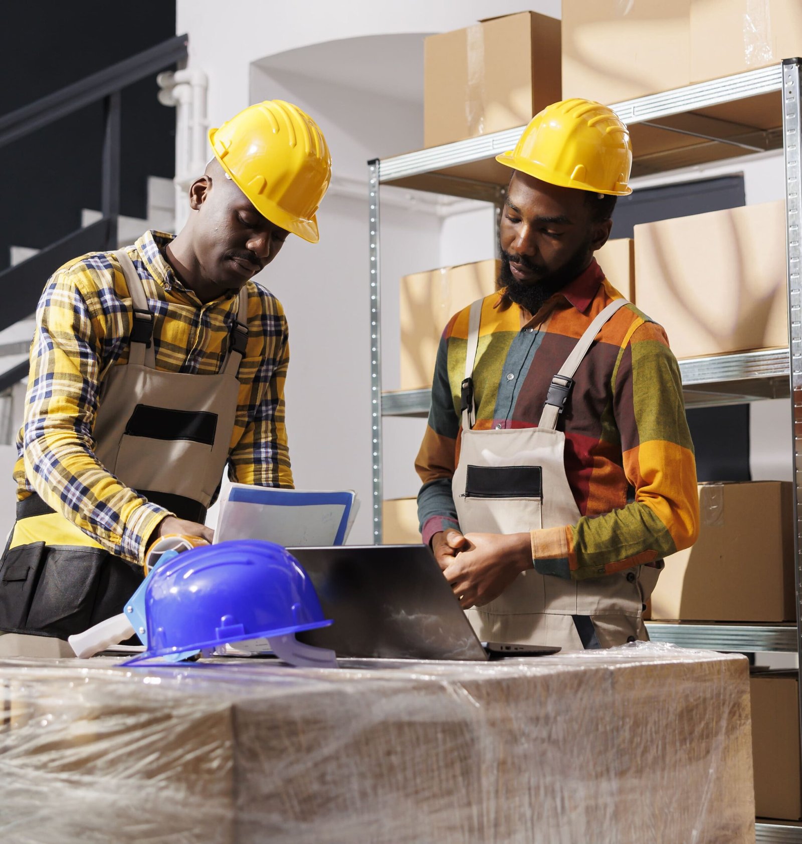 logistics-managers-analyzing-inventory-comparing-data-laptop-clipboard-warehouse-african-american-men-checking-goods-supply-schedule-working-distribution-department-storehouse (1) (1)